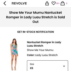Show Me Your Mumu Nantucket Revolve Size XS